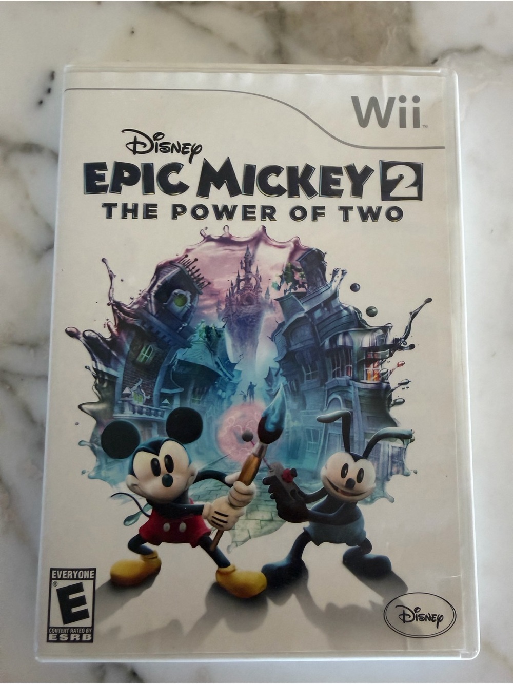 Disney Epic Mickey 2 Wii Video Game - White, Blue, Black